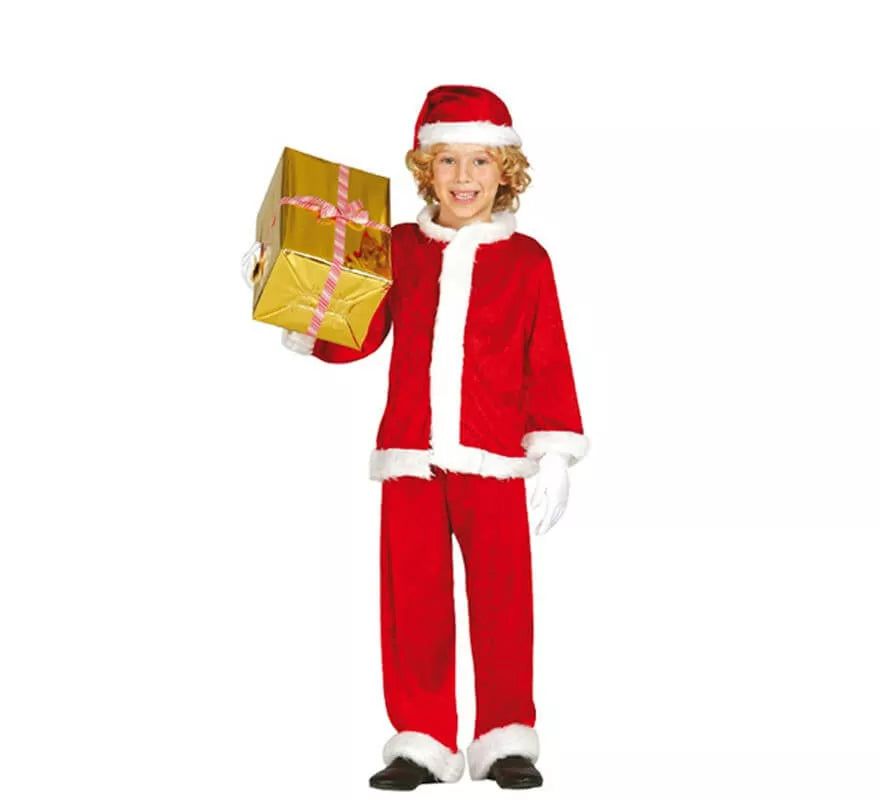 Translation missing: es.Disfraz de Papa Noel Extra para niño