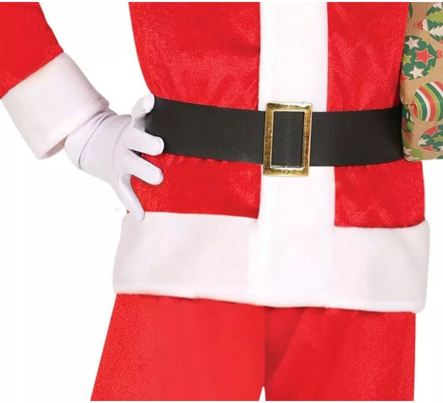 Translation missing: es.Disfraz de Papá Noel rojo y blanco con gorro para niño