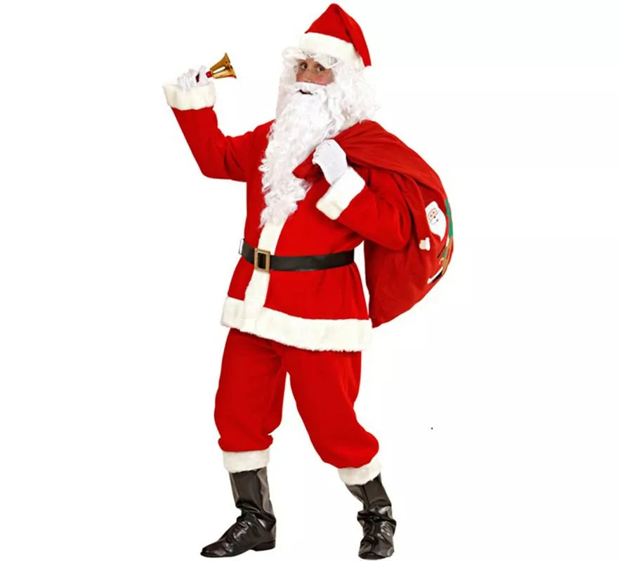 Translation missing: es.Disfraz de Papá Noel Súper Lujo para hombre
