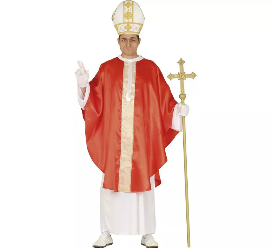 Translation missing: es.Disfraz de Papa Rojo para hombre
