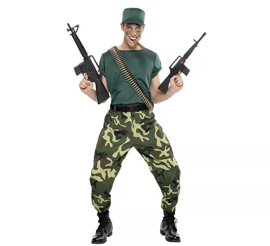 Translation missing: es.Disfraz de Paramilitar para hombre