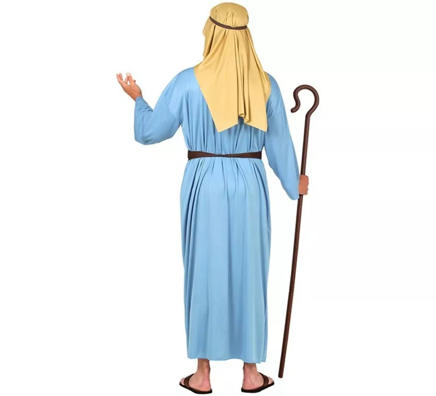 Translation missing: es.Disfraz de Pastor azul para hombre