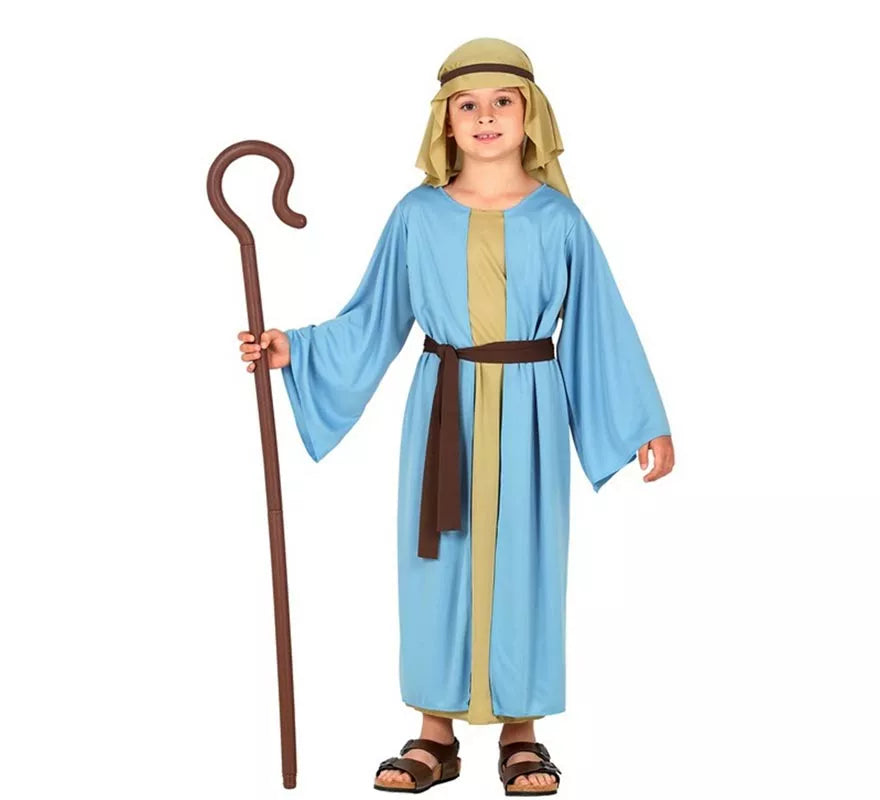 Translation missing: es.Disfraz de Pastor azul para niño