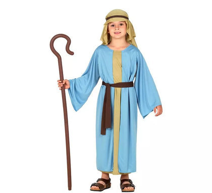 Disfraz de Pastor azul para niño