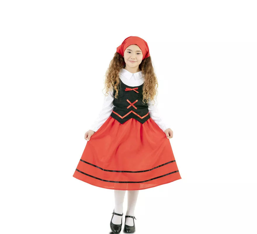Translation missing: es.Disfraz de Pastora de Rebaño para niña