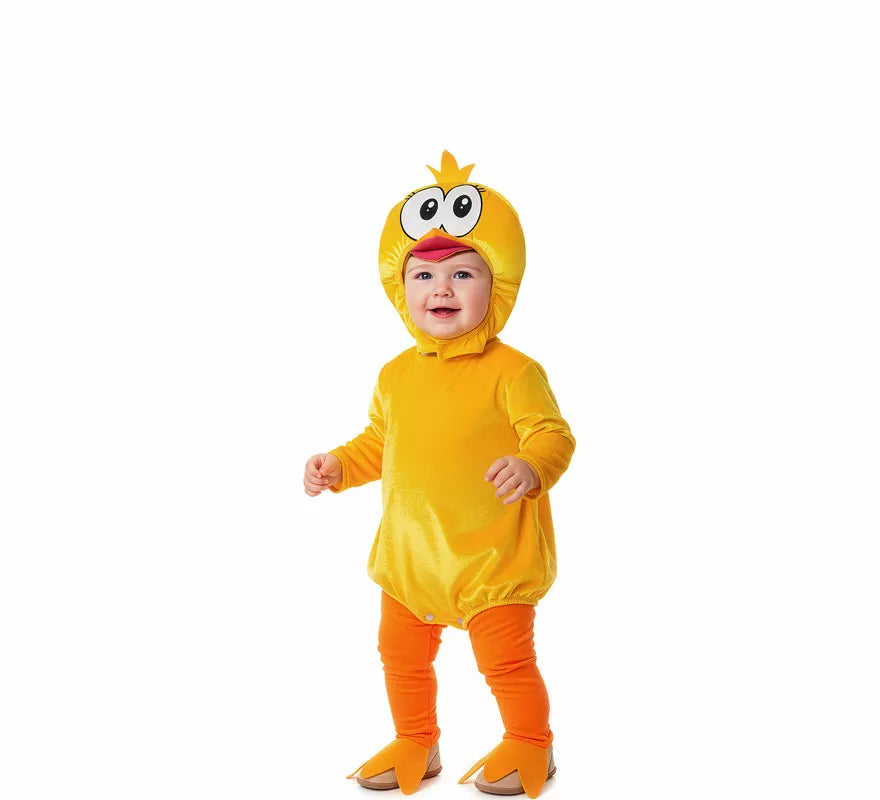 Disfraz de Patito Feliz para bebé