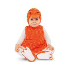 Disfraz de Patito Naranja para bebé