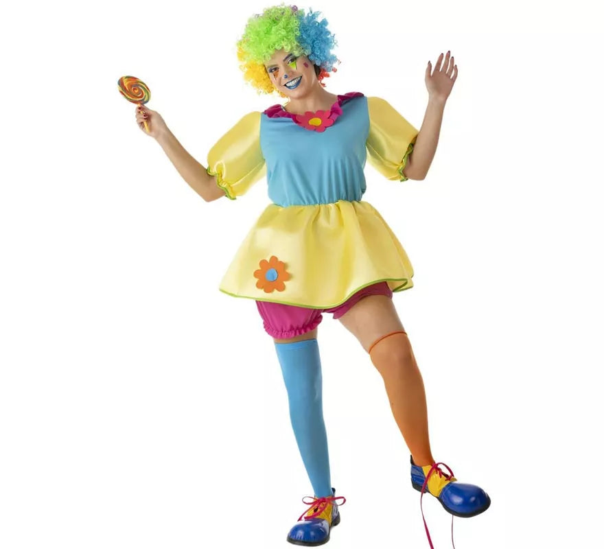 Translation missing: es.Disfraz de Payasa de Circo para mujer