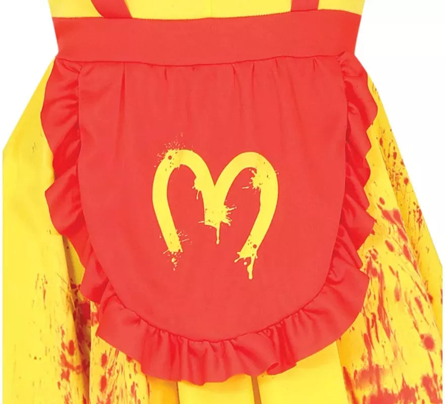 Translation missing: es.Disfraz de Payasa de Hamburguesa Asesina para mujer