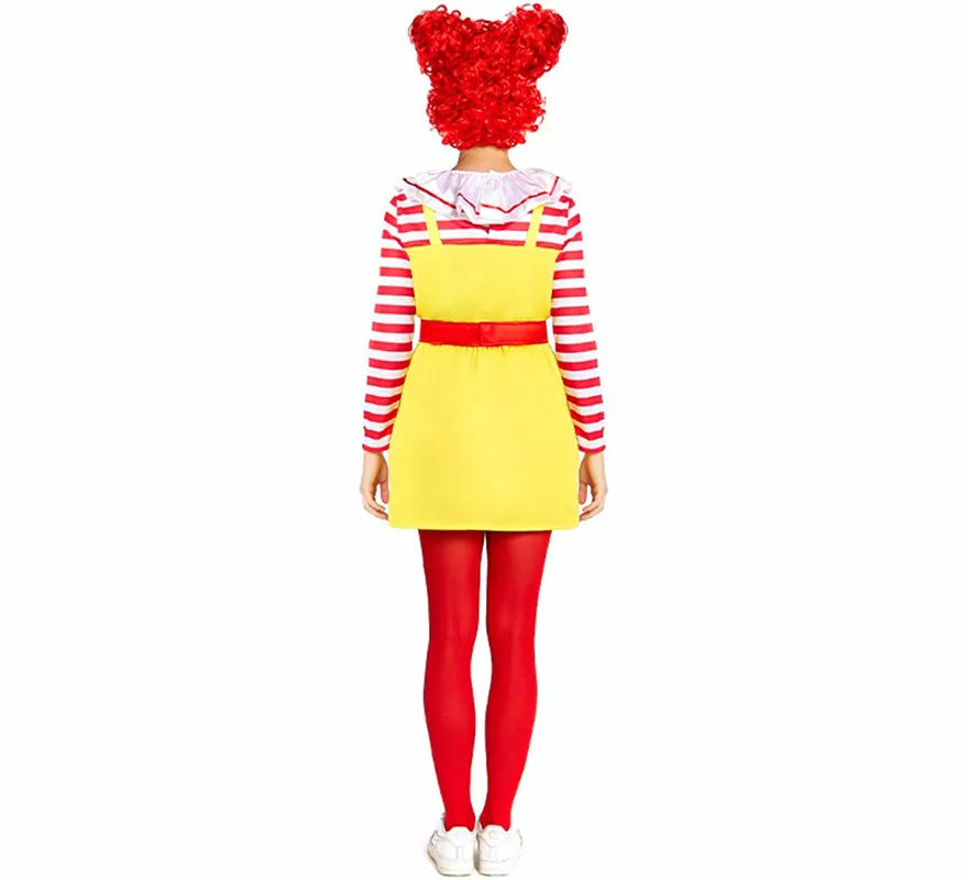 Translation missing: es.Disfraz de Payasa de Hamburguesa Sádica para mujer