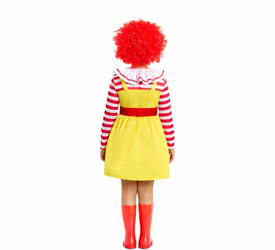 Translation missing: es.Disfraz de Payasa de Hamburguesa Sádica para niña