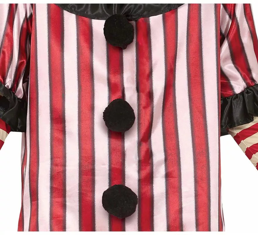 Translation missing: es.Disfraz de Payaso a Rayas para hombre