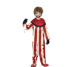 Disfraz de Payaso a Rayas para niño