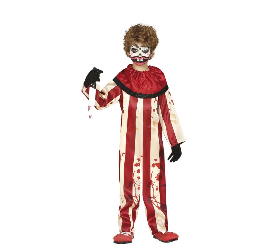 Translation missing: es.Disfraz de Payaso a Rayas para niño