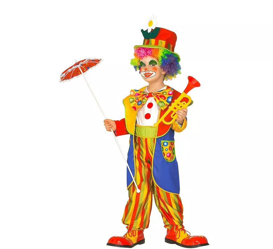 Translation missing: es.Disfraz de Payaso Alegre para niños