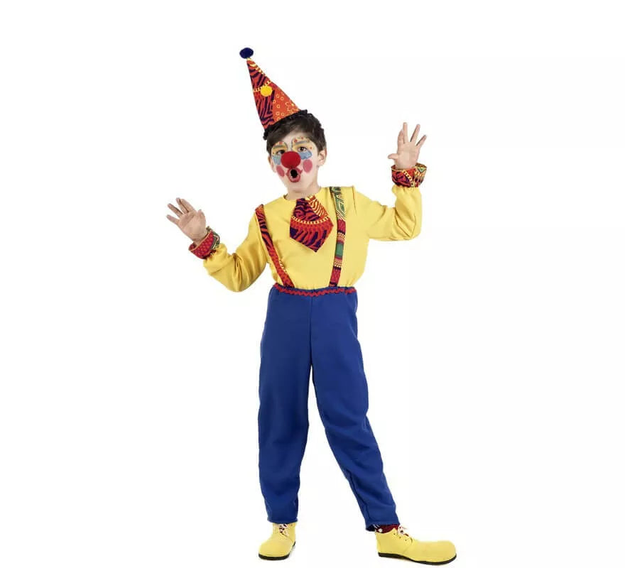 Translation missing: es.Disfraz de Payaso Amarillo para niño