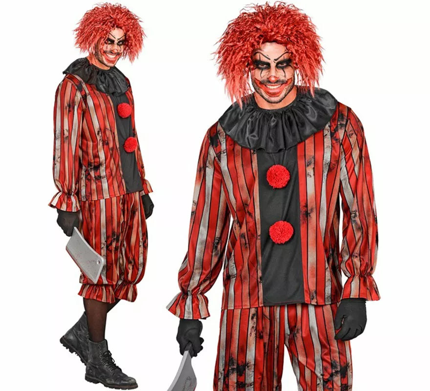 Translation missing: es.Disfraz de Payaso Asesino de Terror para hombre