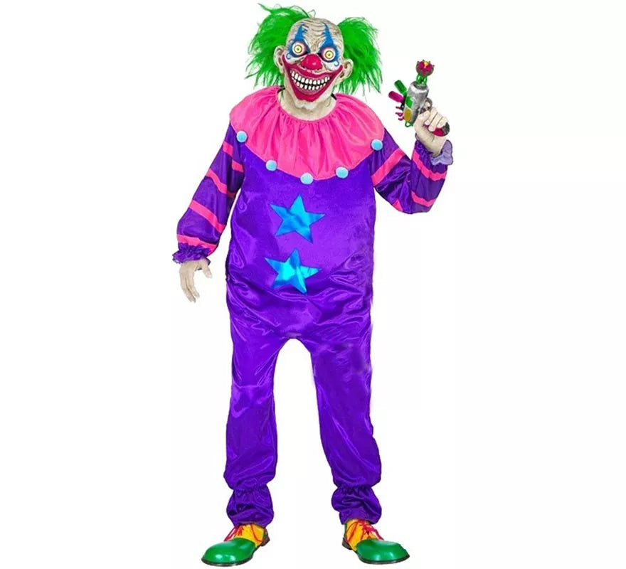 Disfraz de Payaso Asesino del Espacio Exterior para adultos