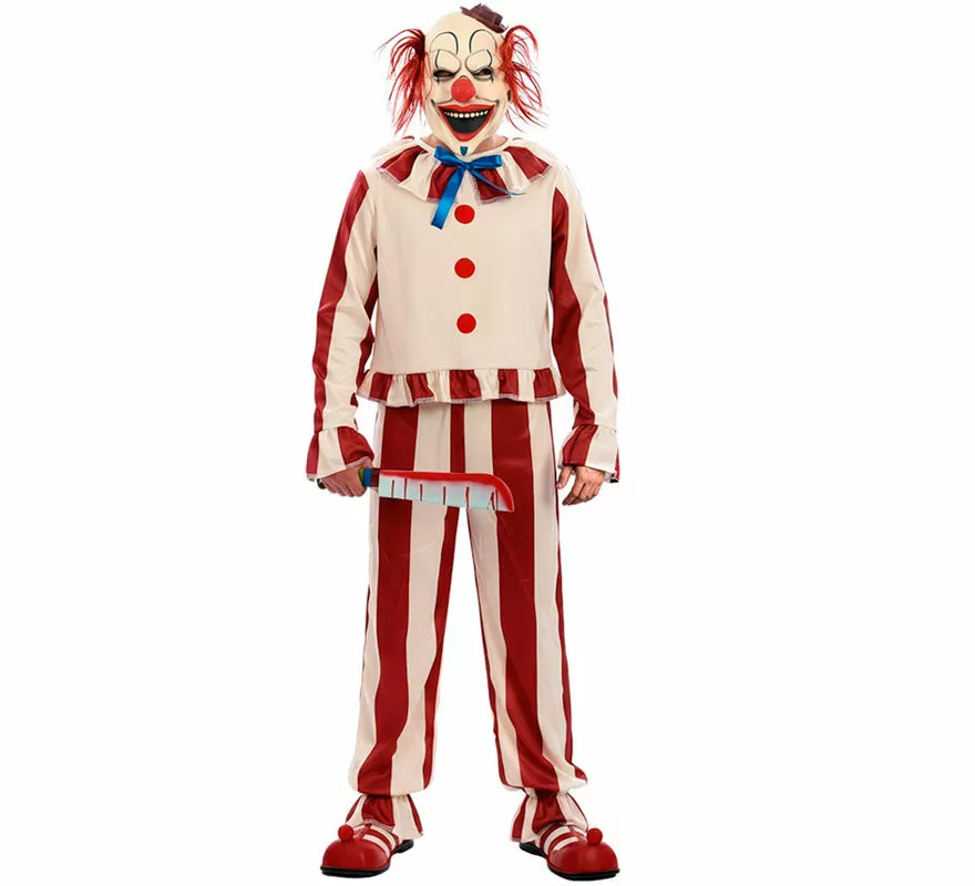 Translation missing: es.Disfraz de Payaso Asesino del Maizal para hombre