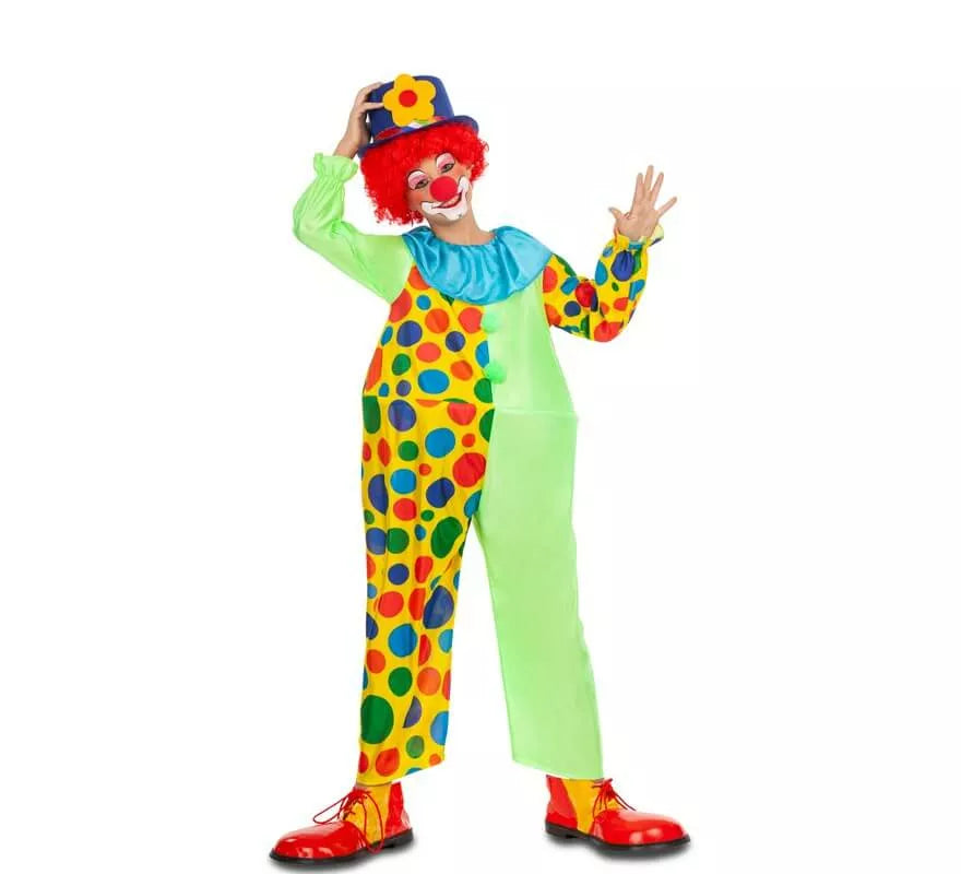 Translation missing: es.Disfraz de Payaso con Aro para niño