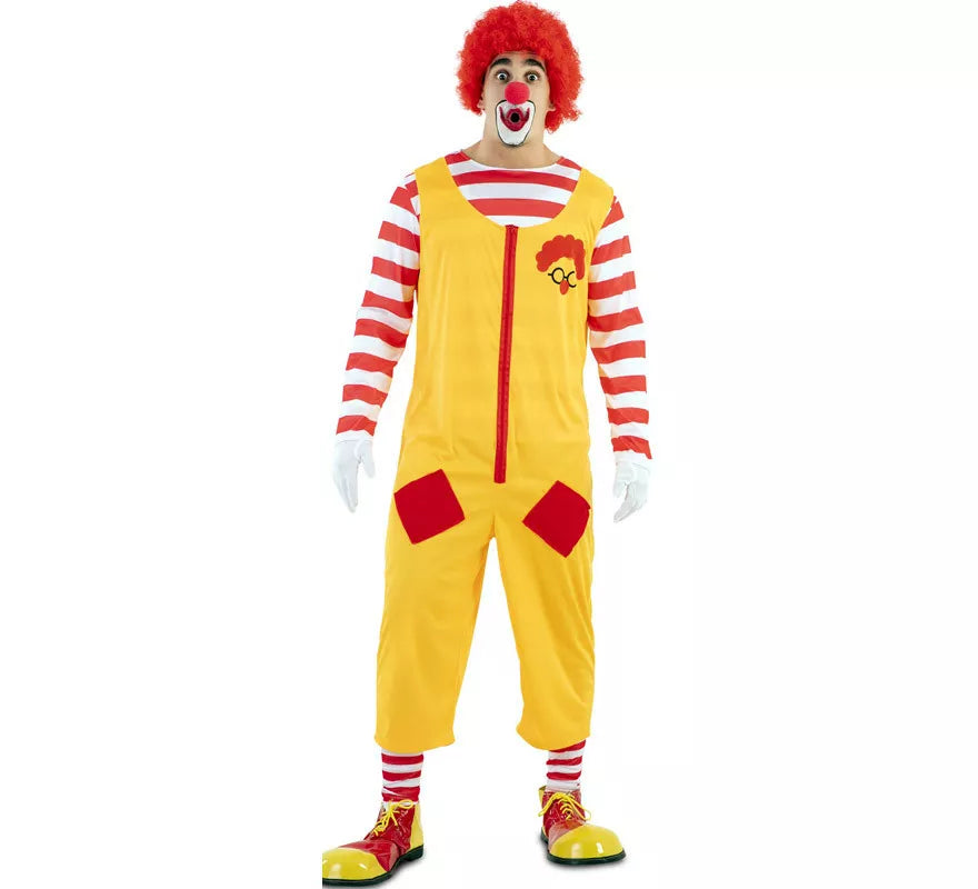 Translation missing: es.Disfraz de Payaso de comida para hombre