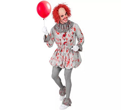 Disfraz de Payaso de Terror Vintage para adulto