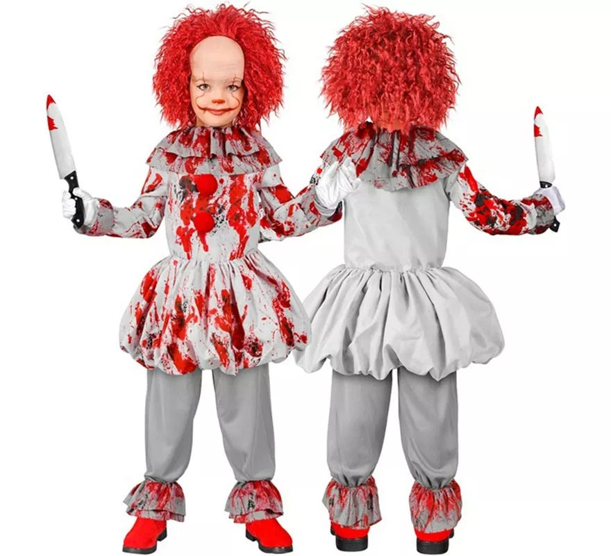 Translation missing: es.Disfraz de Payaso de Terror Vintage para niños