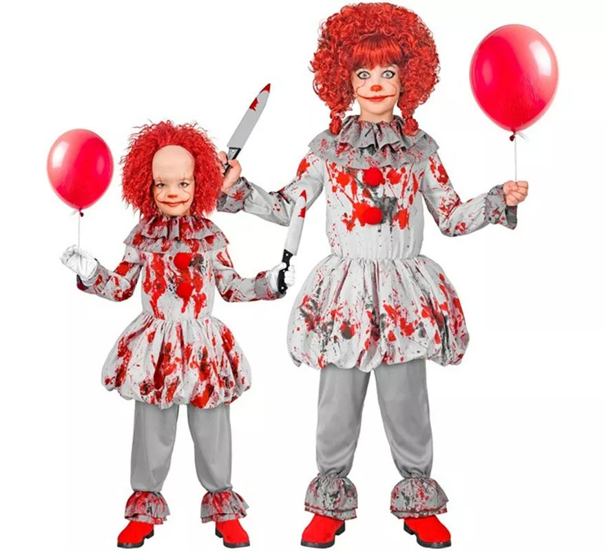 Translation missing: es.Disfraz de Payaso de Terror Vintage para niños