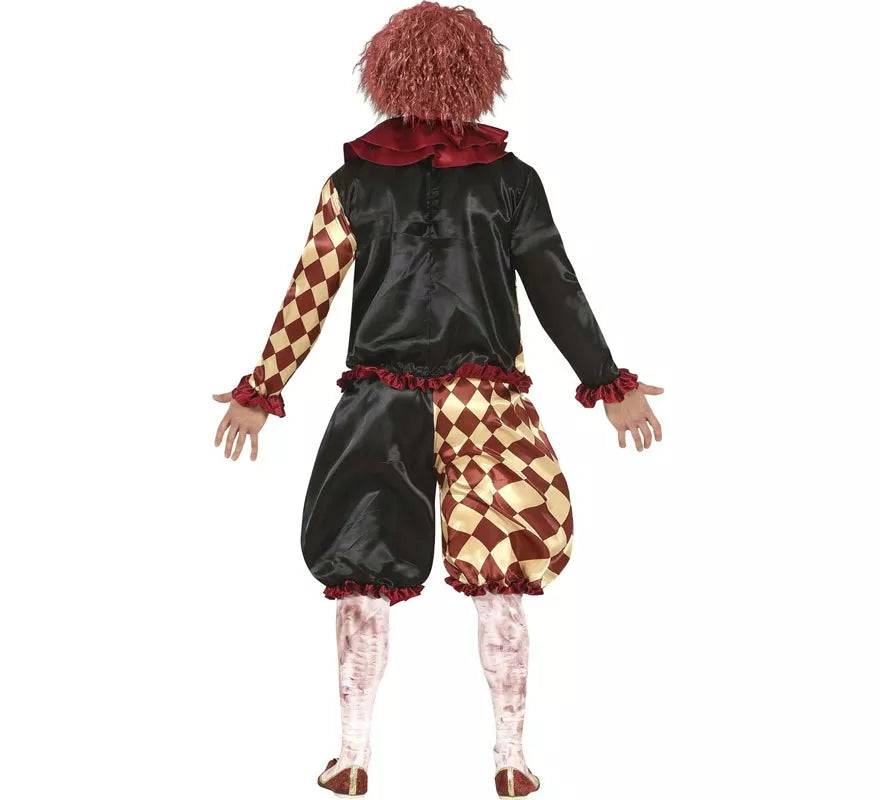 Translation missing: es.Disfraz de Payaso del Horror a Cuadros para hombre