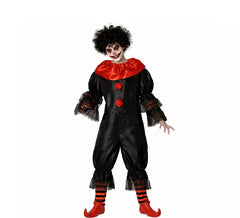 Disfraz de Payaso Diabólico Negro para hombre