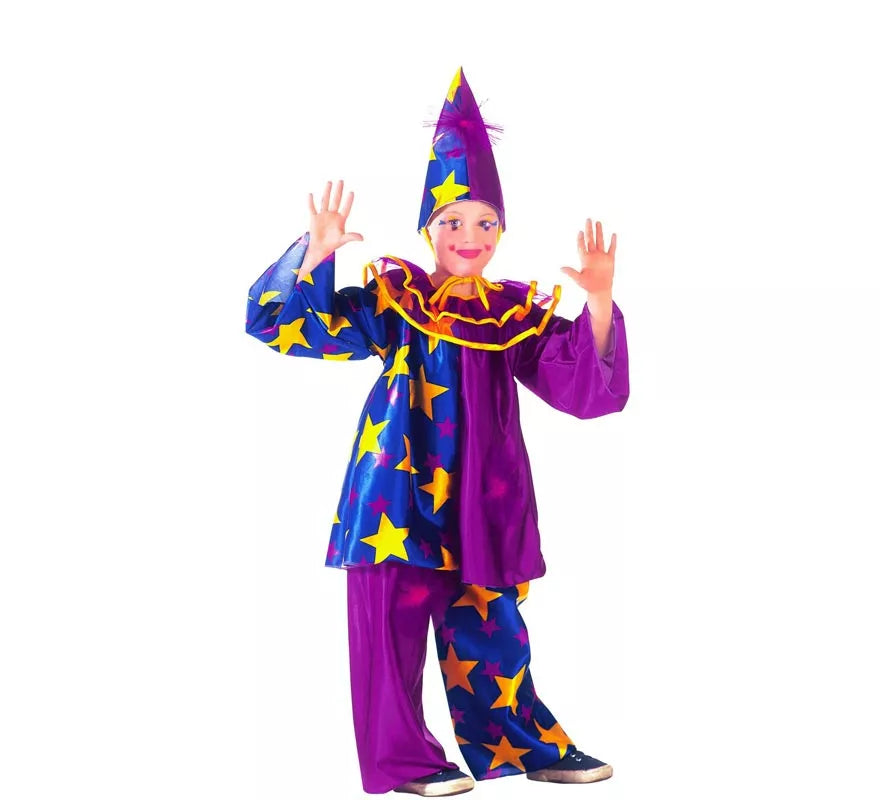 Translation missing: es.Disfraz de Payaso Estrellas para niños y adolescentes