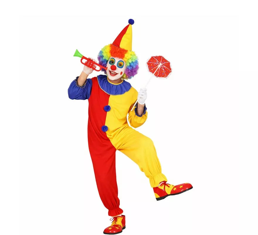 Translation missing: es.Disfraz de Payaso Gracioso para adulto