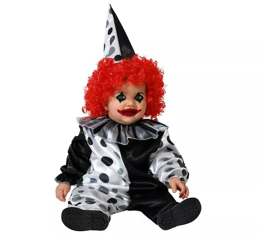 Translation missing: es.Disfraz de Payaso Gris para niños y bebé