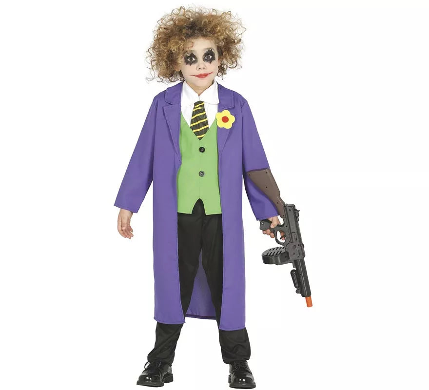 Translation missing: es.Disfraz de Payaso Joker para niño