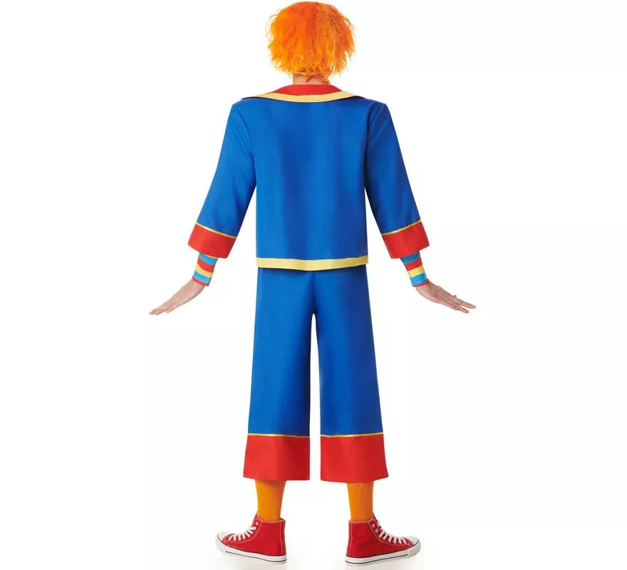 Translation missing: es.Disfraz de Payaso Multicolor para hombre