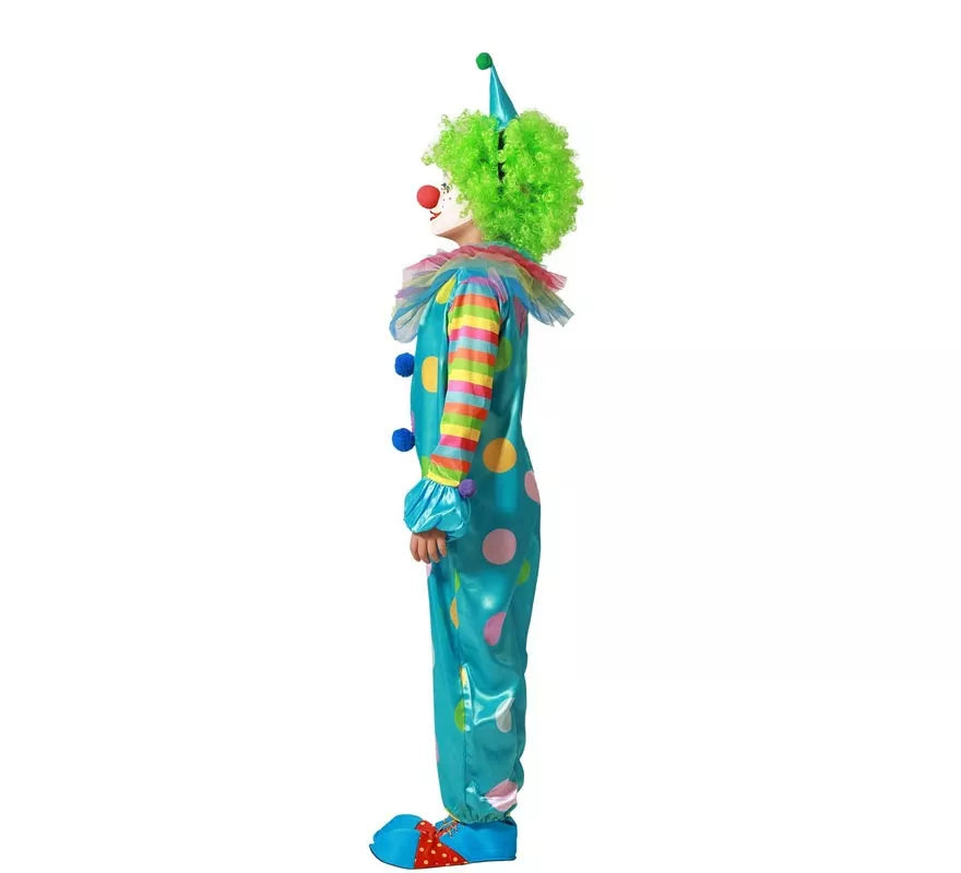 Translation missing: es.Disfraz de Payaso multicolor para niño