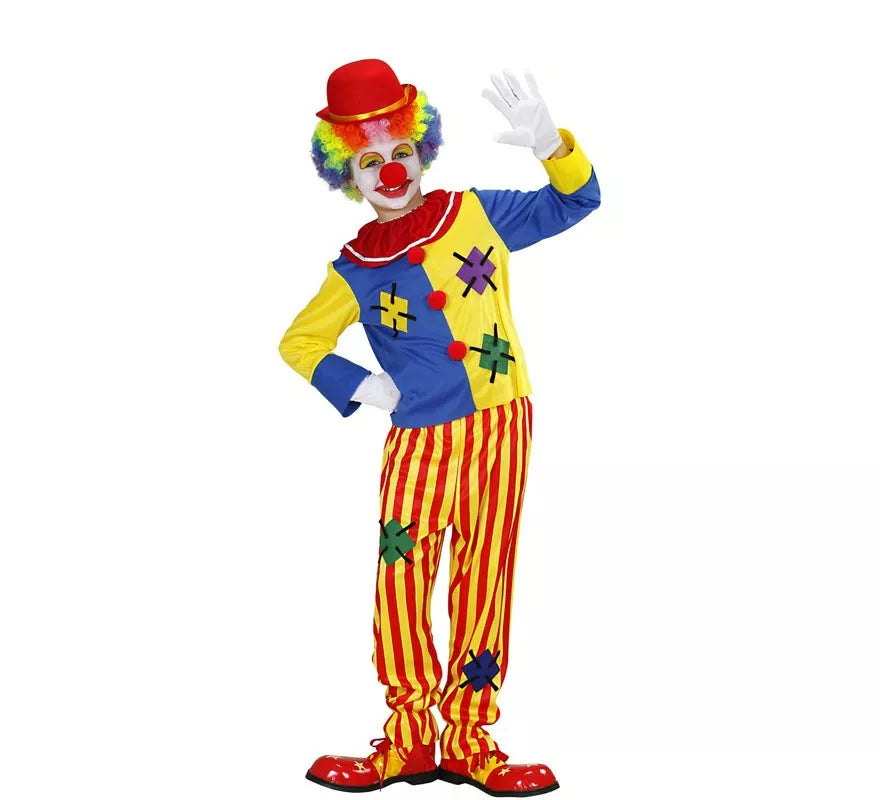 Disfraz de Payaso Parches para niños y adolescentes