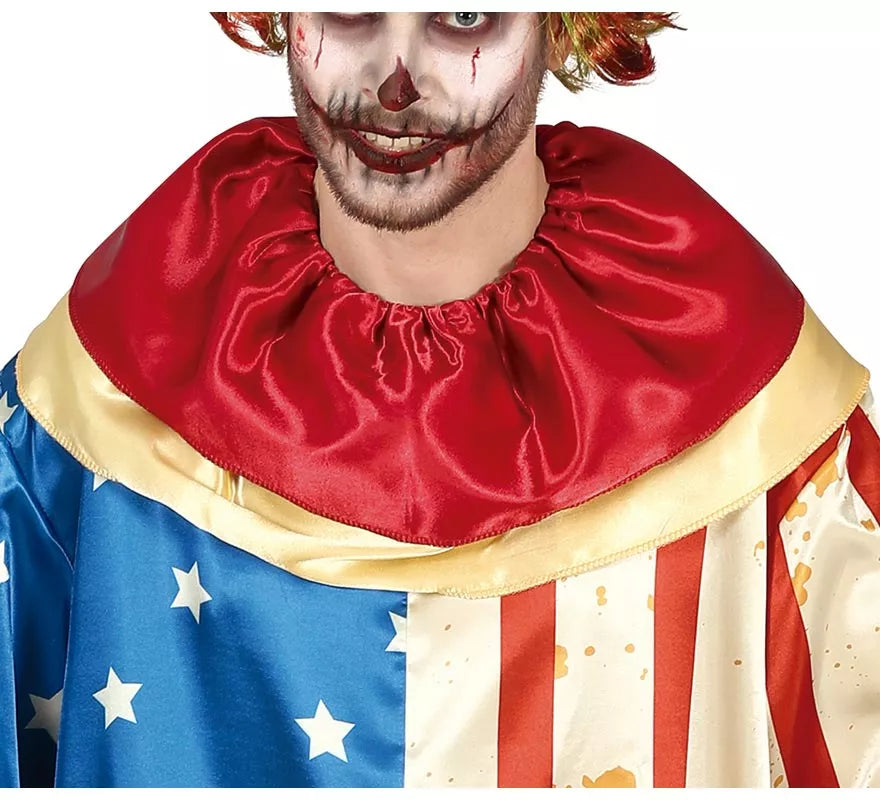 Translation missing: es.Disfraz de Payaso Patriota Siniestro para hombre