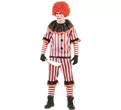 Disfraz de Payaso Sangriento Rojo para hombre