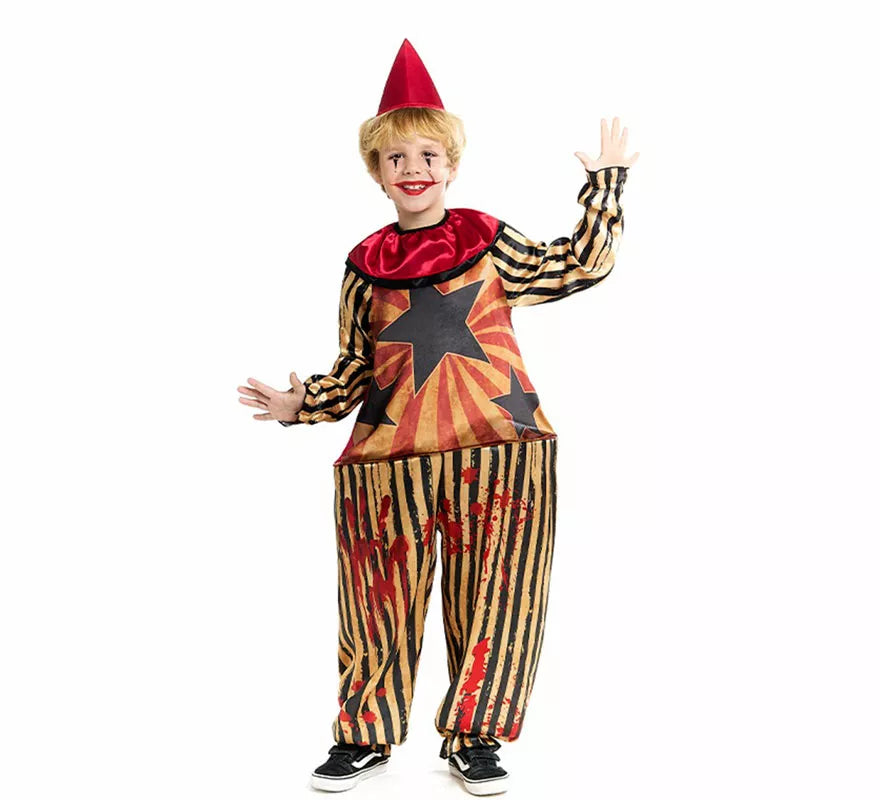 Translation missing: es.Disfraz de Payaso Tenebroso para niño