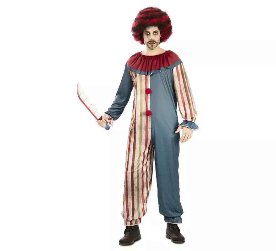 Translation missing: es.Disfraz de Payaso Macabro Vintage para hombre