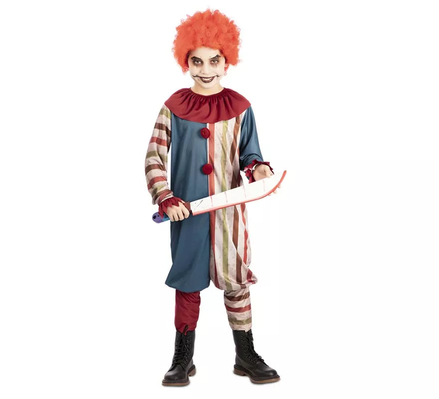 Translation missing: es.Disfraz de Payaso Macabro Vintage para niño