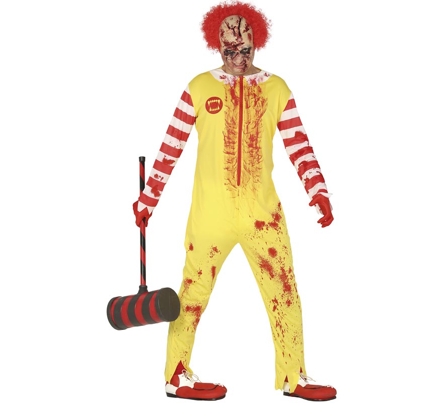 Translation missing: es.Disfraz de Payaso Zombie para hombre
