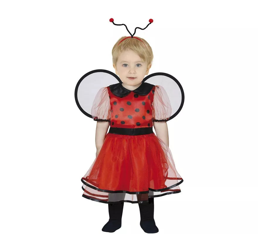 Disfraz de Pequeña Mariquita para bebé