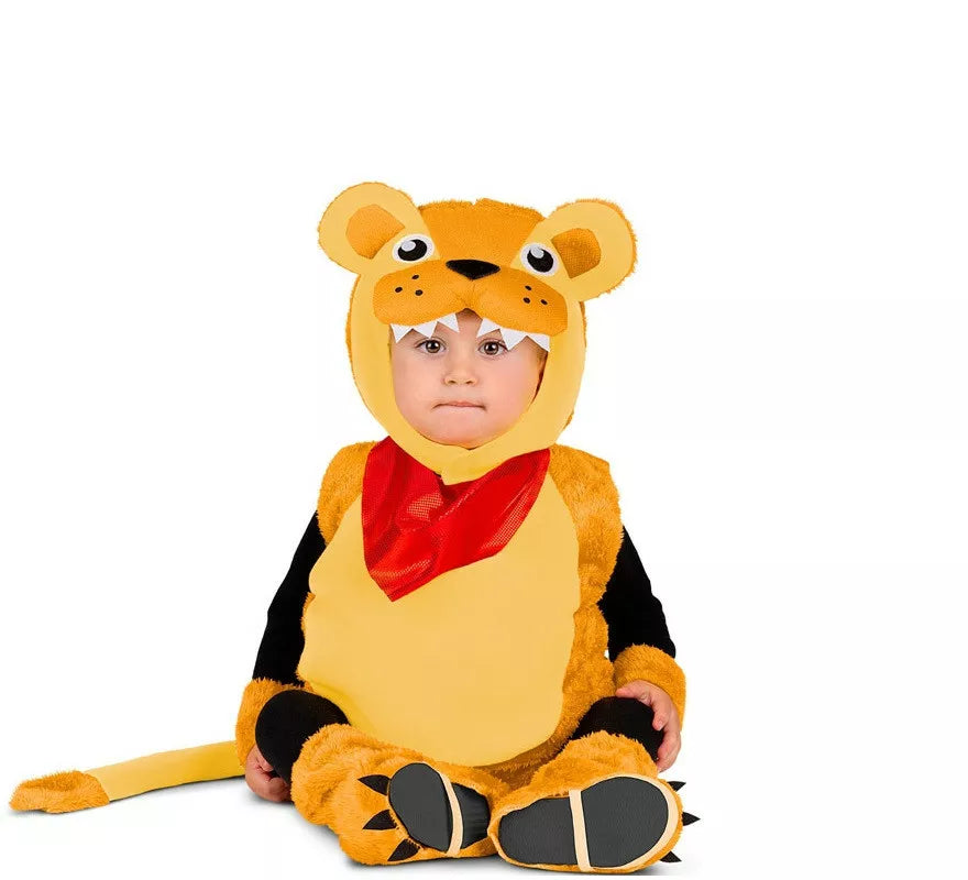 Translation missing: es.Disfraz de Pequeño León con lengua para bebé y niños