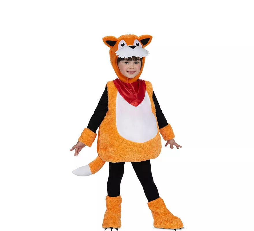 Translation missing: es.Disfraz de Pequeño Zorro con cola para niños