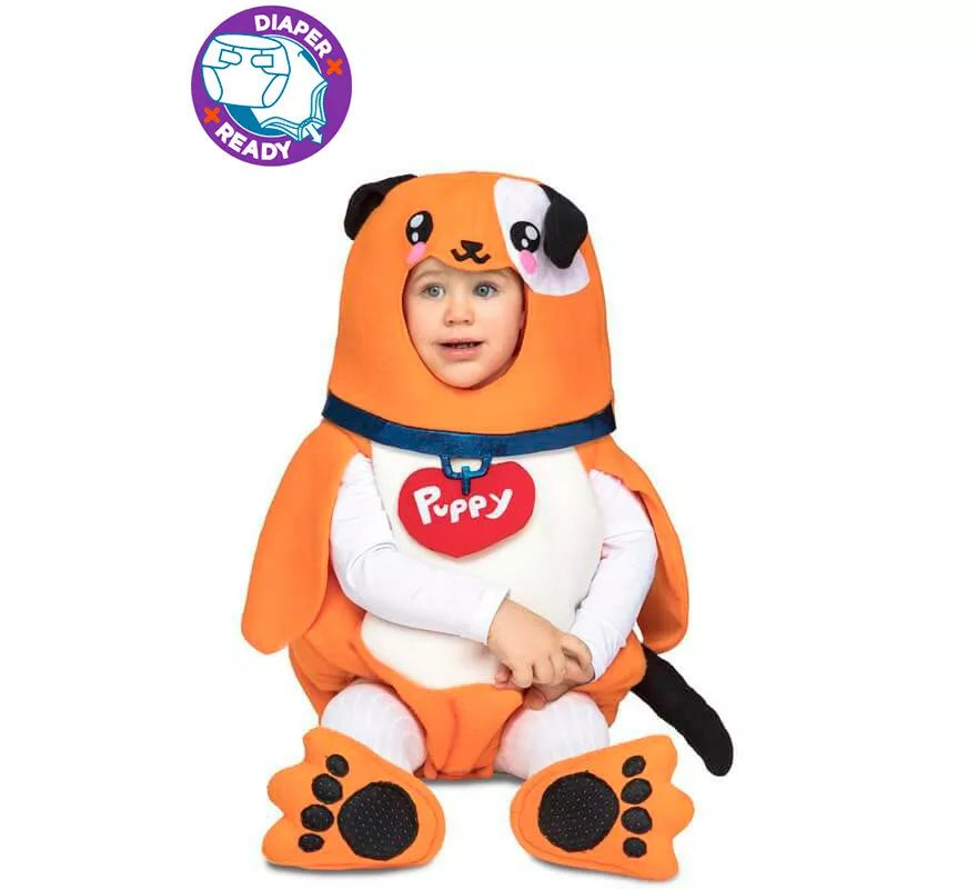 Translation missing: es.Disfraz de Perrito naranja para bebé