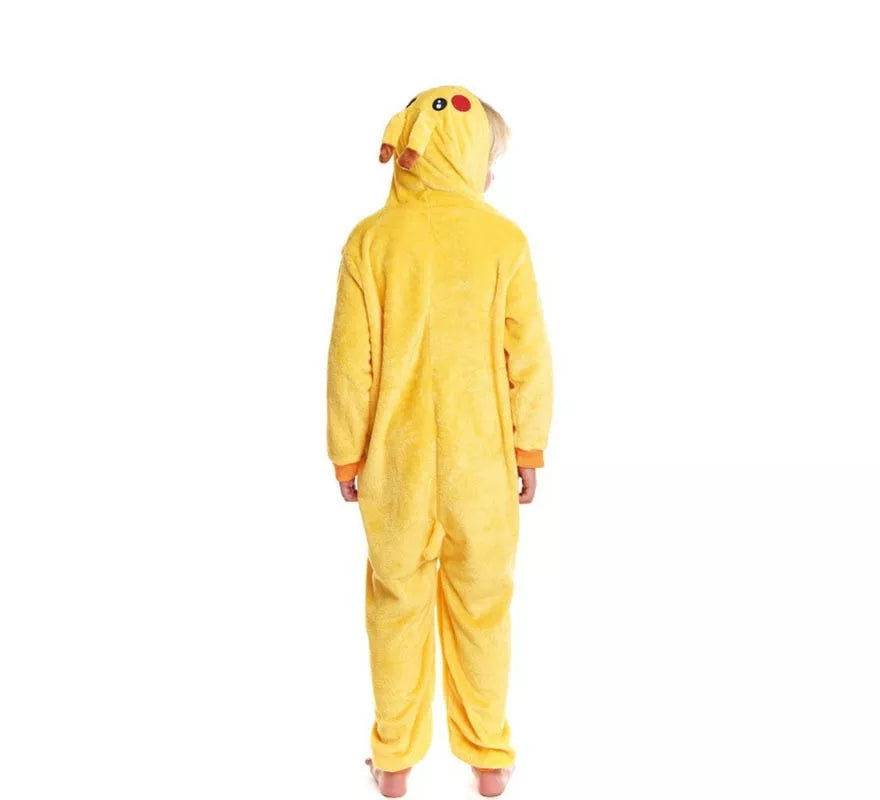 Translation missing: es.Disfraz de Pijama Chinchilla eléctrica con capucha para niño