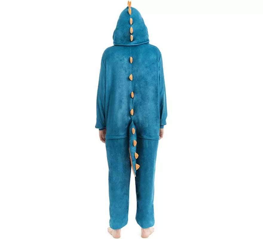 Translation missing: es.Disfraz de Pijama Dinosaurio Estegosaurio para adulto