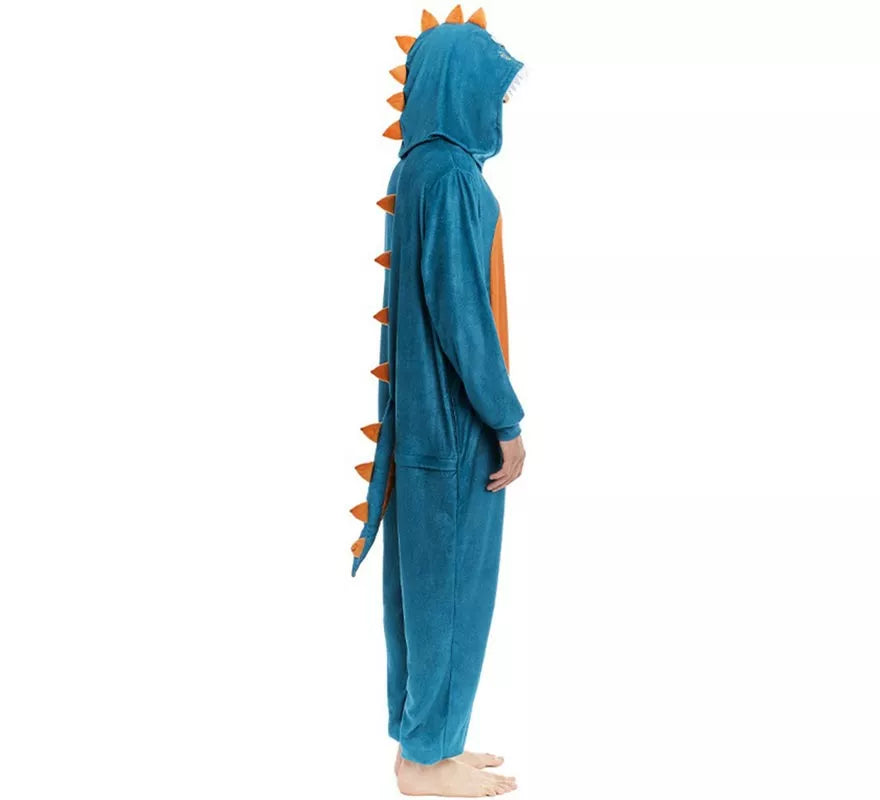 Translation missing: es.Disfraz de Pijama Dinosaurio Estegosaurio para adulto
